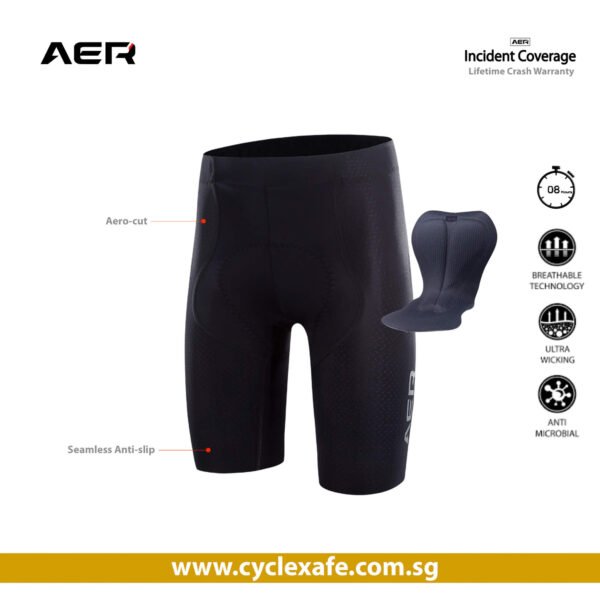 AER Rush 3 Pro Cycling Shorts Men
